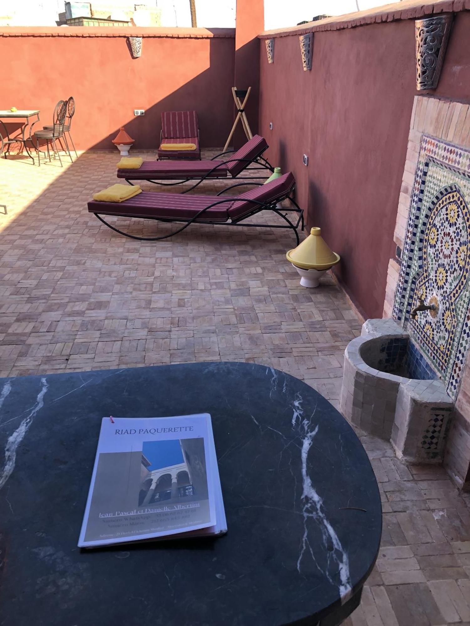 Riad Paquerette Marrakesh Esterno foto