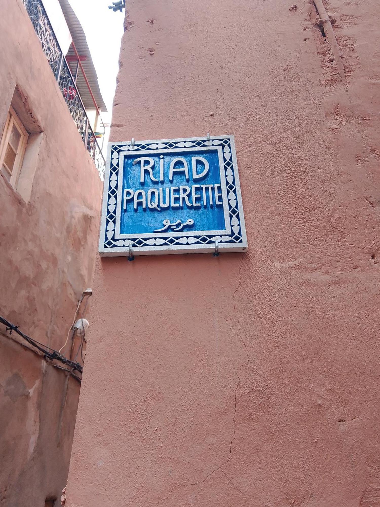 Riad Paquerette Marrakesh Esterno foto